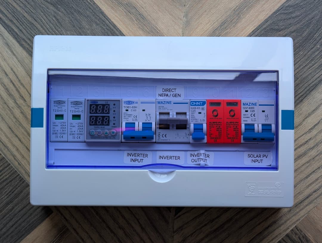 1-6KVA ACDC 1 MPPT Protection