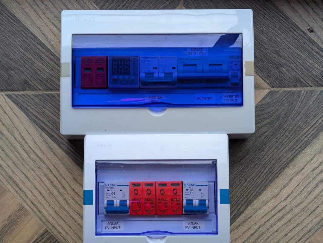 8-12KVA ACDC 2 MPPT Protection